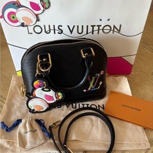 Louis Vuitton Alma BB Takahashi Murakami
